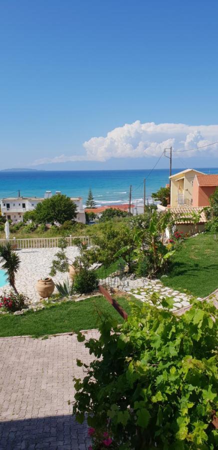 Angela Apartments Pool Gardens And Sea Views Ájosz Sztéfanosz Kültér fotó